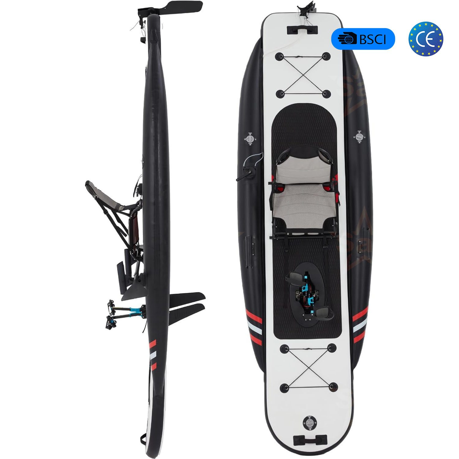 High Quality Inflatable Pedal  - Fishing Kayak Pedal Drive review and price