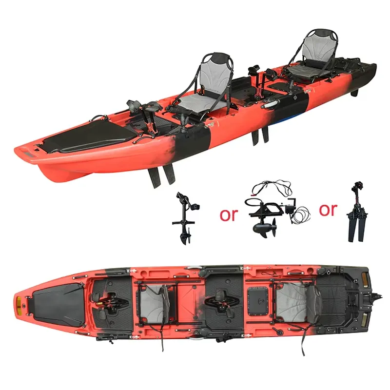 Wholesale 14 FT HDPE 3 Section - Fishing Kayak Pedal Drive review and price