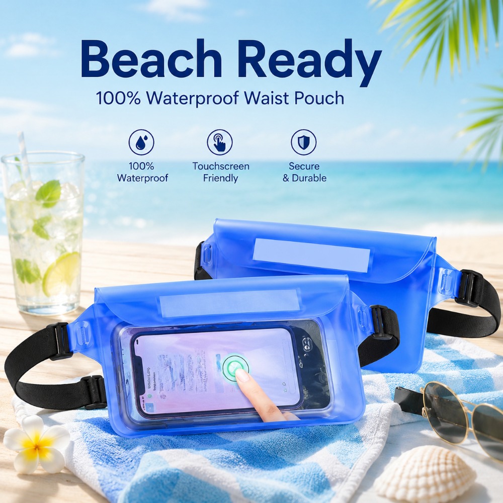 Adjustable Waist Waterproof Po - Fishing Kayak Storage Bag review and price