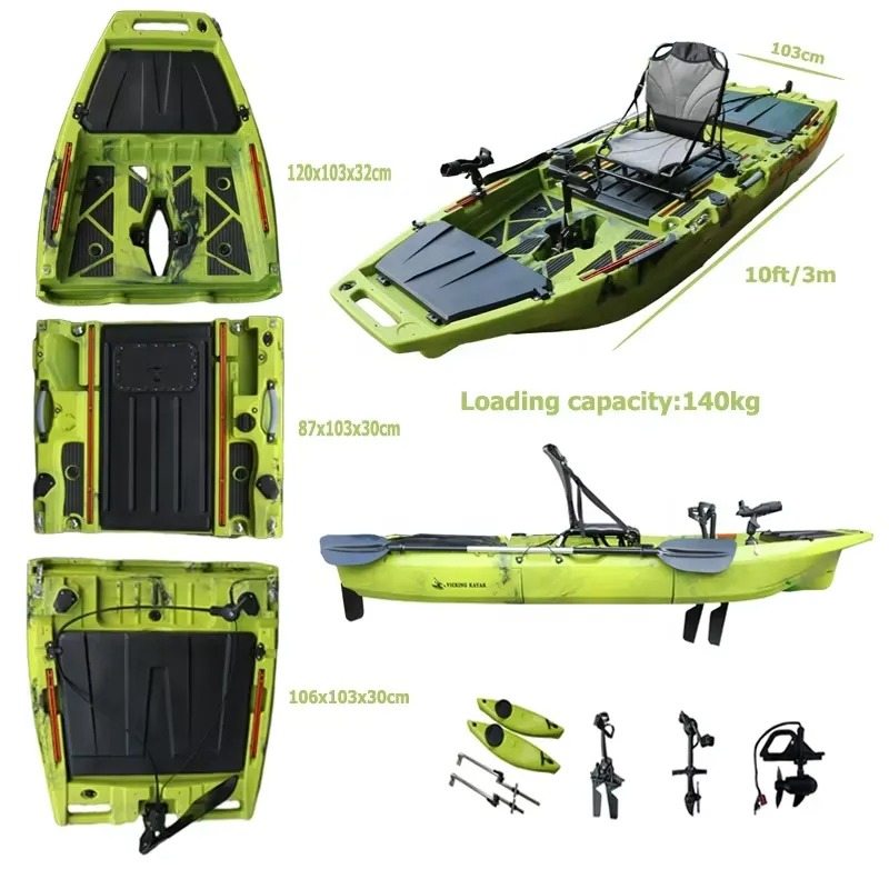 10ft Fin Propeller Pedal Drive - Fishing Kayak Pedal Drive review and price