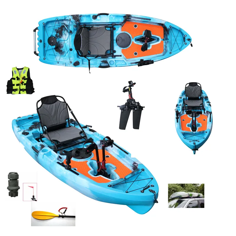 Vicking Ocean Single Sit-On-To - Fishing Kayak Pedal Drive review and price