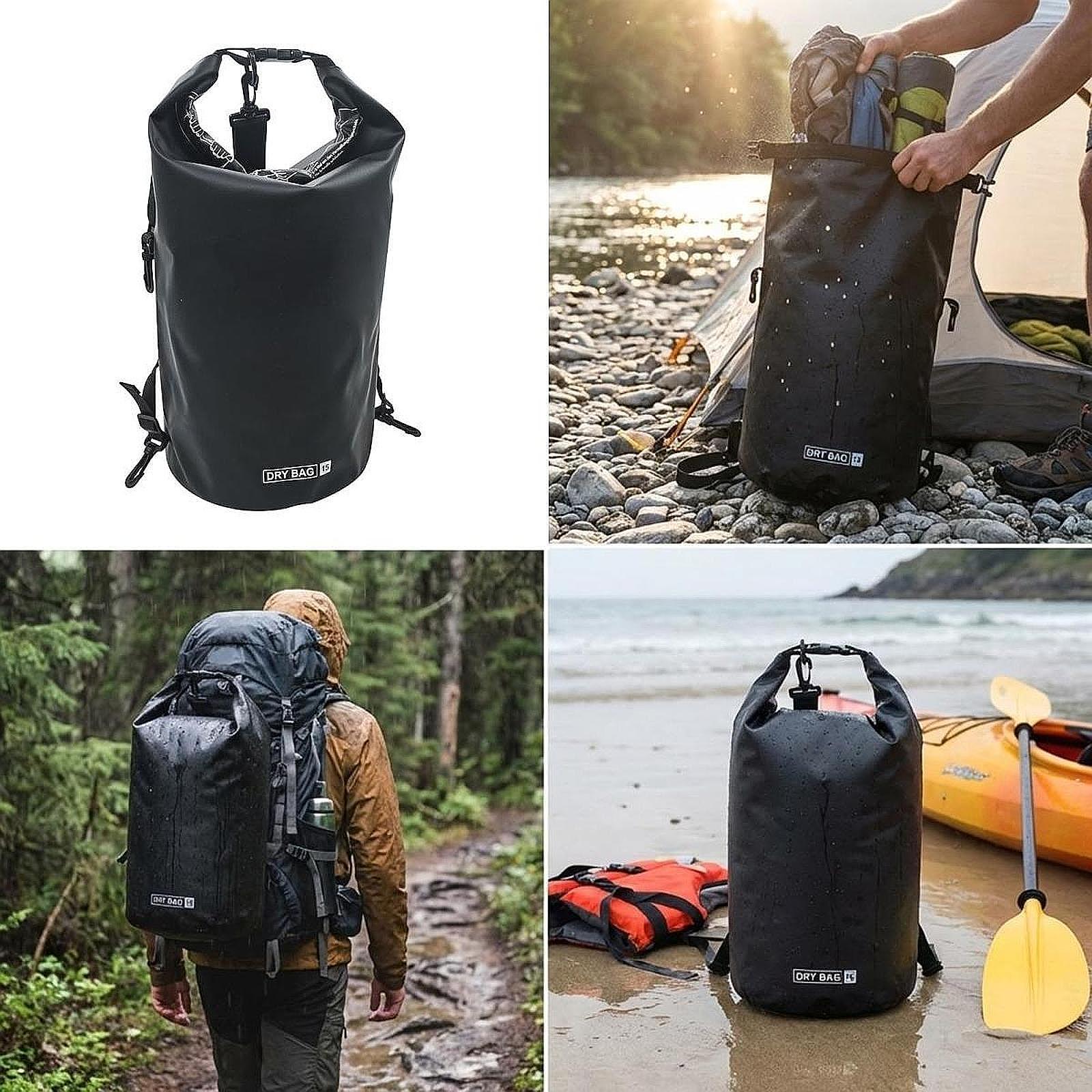 Waterproof Dry Bag Storage Adj - Fishing Kayak Storage Bag review and price
